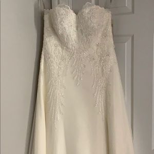 European/Turkish designer custom wedding dress